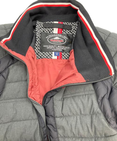 KUSHITANI（クシタニ）KUSHITANI (クシタニ) 中綿ジャケット グレー サイズ:SIZE Mの古着・服飾アイテム