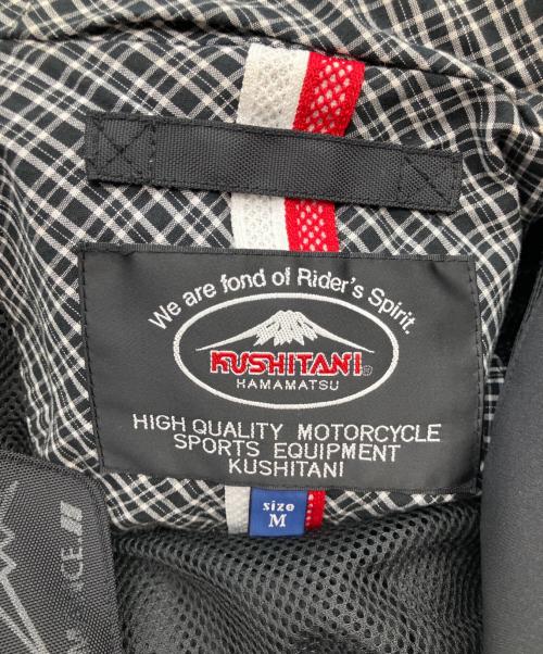 KUSHITANI（クシタニ）KUSHITANI (クシタニ) ガルジャケット ブラック サイズ:SIZE Mの古着・服飾アイテム