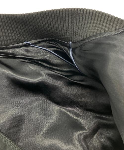 ITADAKI（イタダキ）itadaki (イタダキ) ブルゾン ブラック×ブルー サイズ:Lの古着・服飾アイテム