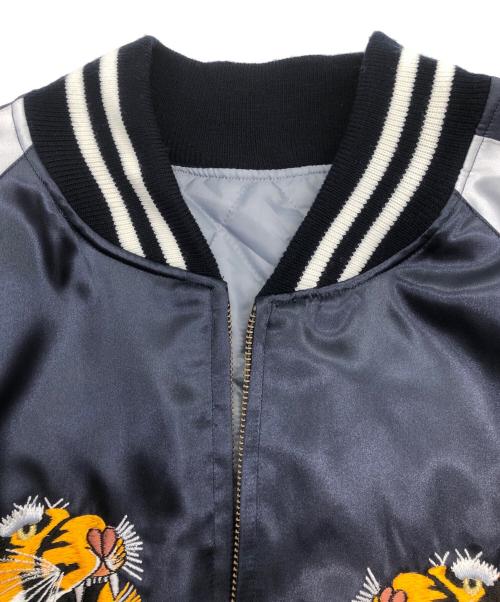 Prince Co（プリンス商会）Prince Co (プリンス商会) スカジャン ネイビー×シルバー サイズ:不明の古着・服飾アイテム