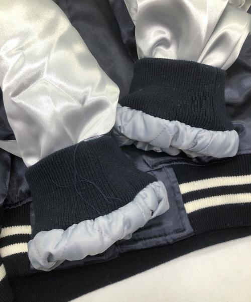 Prince Co（プリンス商会）Prince Co (プリンス商会) スカジャン ネイビー×シルバー サイズ:不明の古着・服飾アイテム