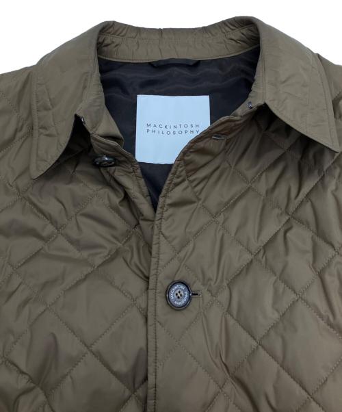MACKINTOSH PHILOSOPHY（マッキントッシュ フィロソフィー）MACKINTOSH PHILOSOPHY (マッキントッシュ フィロソフィー) キルティングコート ブラウン サイズ:42の古着・服飾アイテム