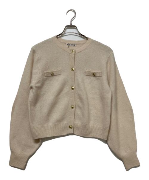 coomb（クーム）Coomb (クーム) ニットカーディガン アイボリー サイズ:40の古着・服飾アイテム
