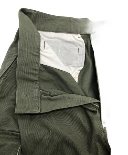 soerte（ソエルテ）soerte (ソエルテ) M47 Wide straight military pants カーキ サイズ:3の古着・服飾アイテム