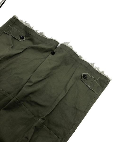 soerte（ソエルテ）soerte (ソエルテ) M47 Wide straight military pants カーキ サイズ:3の古着・服飾アイテム