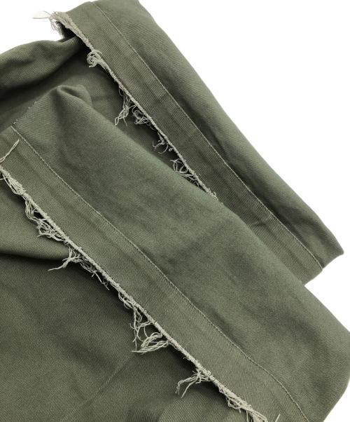 soerte（ソエルテ）soerte (ソエルテ) M47 Wide straight military pants カーキ サイズ:3の古着・服飾アイテム