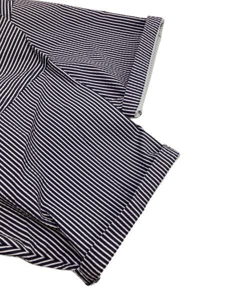 Columbia（コロンビア）Columbia (コロンビア) 半袖シャツ ブラック×ホワイト サイズ:Lの古着・服飾アイテム