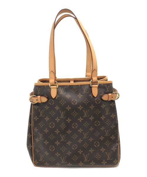 LOUIS VUITTON（ルイ ヴィトン）LOUIS VUITTON (ルイ ヴィトン) バティニョール ヴェルティカル ブラウンの古着・服飾アイテム