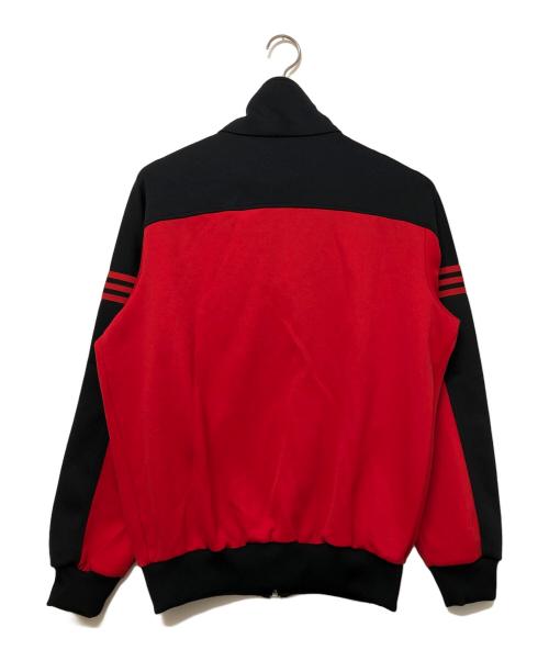 adidas（アディダス）adidas (アディダス) トラックジャケット レッド×ブラック サイズ:7の古着・服飾アイテム