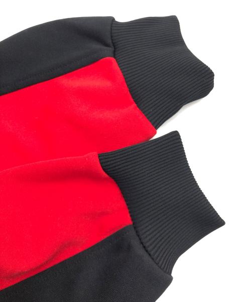 adidas（アディダス）adidas (アディダス) トラックジャケット レッド×ブラック サイズ:7の古着・服飾アイテム