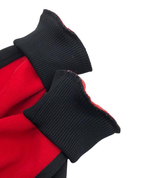 adidas（アディダス）adidas (アディダス) トラックジャケット レッド×ブラック サイズ:7の古着・服飾アイテム