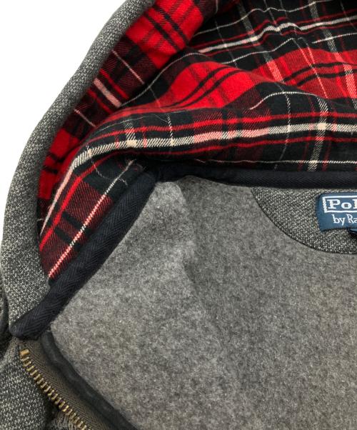 POLO RALPH LAUREN（ポロ・ラルフローレン）POLO RALPH LAUREN (ポロ・ラルフローレン) ニットパーカー グレー サイズ:SIZE Mの古着・服飾アイテム