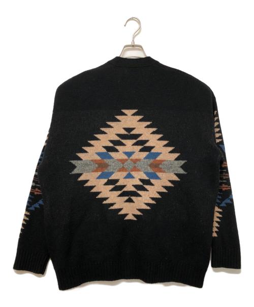 PENDLETON（ペンドルトン）PENDLETON (ペンドルトン) 厚手カーディガン ブラック サイズ:Lの古着・服飾アイテム