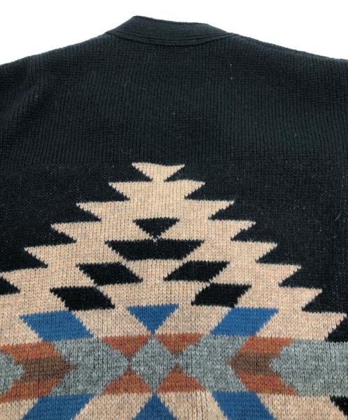 PENDLETON（ペンドルトン）PENDLETON (ペンドルトン) 厚手カーディガン ブラック サイズ:Lの古着・服飾アイテム