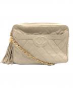 CHANELシャネル）の古着「マトラッセ」｜ベージュ