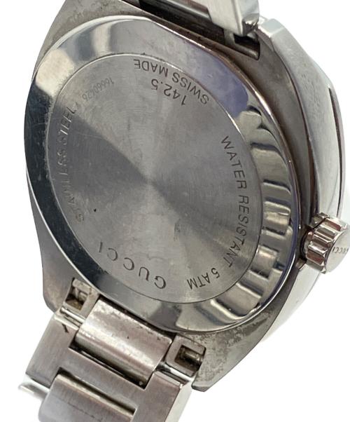 GUCCI（グッチ）GUCCI (グッチ) リストウォッチ ブラックの古着・服飾アイテム