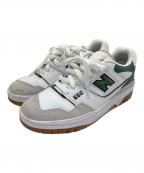 NEW BALANCEニューバランス）の古着「スニーカー」｜ホワイト×グリーン