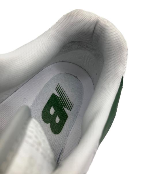 NEW BALANCE（ニューバランス）NEW BALANCE (ニューバランス) スニーカー ホワイト×グリーン サイズ:24の古着・服飾アイテム