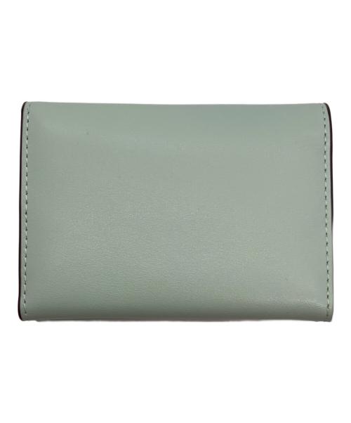 Kate Spade（ケイトスペード）Kate Spade (ケイトスペード) トライフォールドウォレット ミントグリーンの古着・服飾アイテム