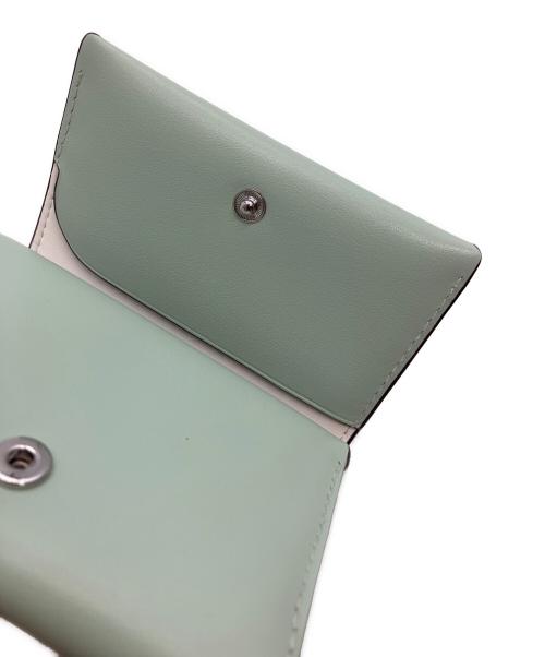 Kate Spade（ケイトスペード）Kate Spade (ケイトスペード) トライフォールドウォレット ミントグリーンの古着・服飾アイテム