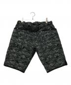 LAVENHAMラベンハム）の古着「キルティングパンツ」｜カーキ×ブラック