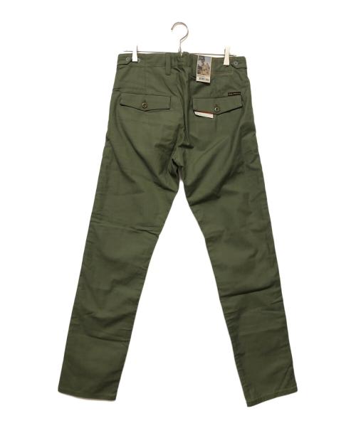 NUDIE JEANS（ヌーディー・ジーンズ）NUDIE JEANS (ヌーディー・ジーンズ) テーパードパンツ カーキ サイズ:SIZE 76cm (W30)の古着・服飾アイテム