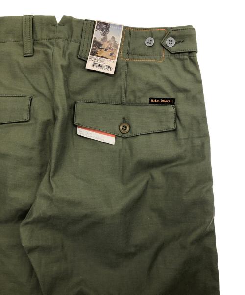 NUDIE JEANS（ヌーディー・ジーンズ）NUDIE JEANS (ヌーディー・ジーンズ) テーパードパンツ カーキ サイズ:SIZE 76cm (W30)の古着・服飾アイテム
