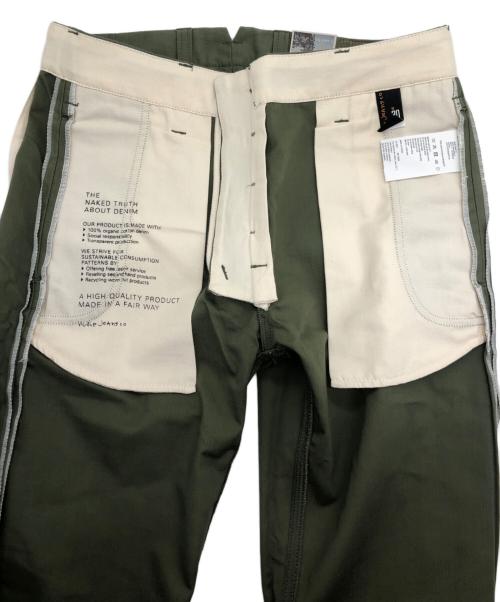 NUDIE JEANS（ヌーディー・ジーンズ）NUDIE JEANS (ヌーディー・ジーンズ) テーパードパンツ カーキ サイズ:SIZE 76cm (W30)の古着・服飾アイテム