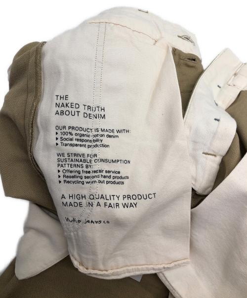 NUDIE JEANS（ヌーディー・ジーンズ）NUDIE JEANS (ヌーディー・ジーンズ) テーパードパンツ ベージュ サイズ: 76cm (W30)の古着・服飾アイテム