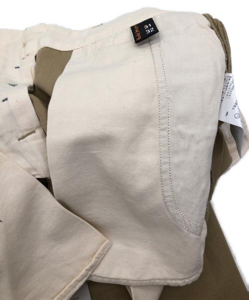 NUDIE JEANS（ヌーディー・ジーンズ）NUDIE JEANS (ヌーディー・ジーンズ) テーパードパンツ ベージュ サイズ: 76cm (W30)の古着・服飾アイテム