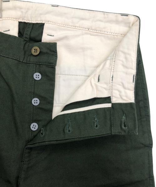 NUDIE JEANS（ヌーディー・ジーンズ）NUDIE JEANS (ヌーディー・ジーンズ) テーパードパンツ ダークグリーン サイズ:SIZE 76cm (W30)の古着・服飾アイテム