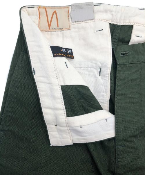 NUDIE JEANS（ヌーディー・ジーンズ）NUDIE JEANS (ヌーディー・ジーンズ) テーパードパンツ ダークグリーン サイズ:SIZE 76cm (W30)の古着・服飾アイテム