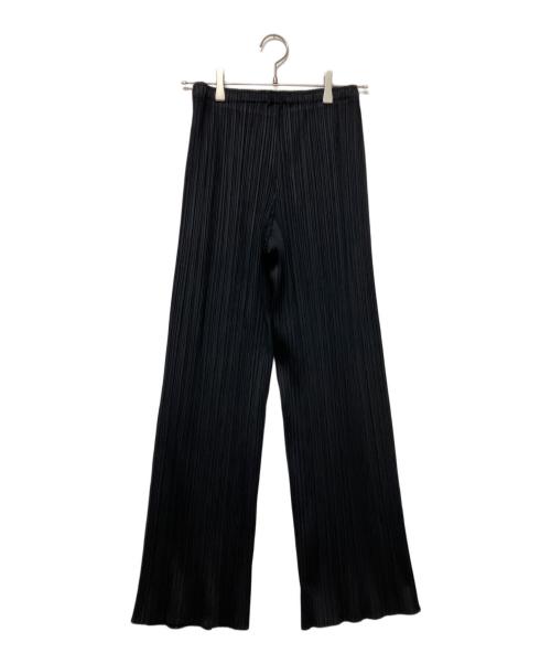 PLEATS PLEASE（プリーツプリーズ）PLEATS PLEASE (プリーツプリーズ) プリーツパンツ ブラック サイズ:2の古着・服飾アイテム