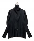 PLEATS PLEASEプリーツプリーズ）の古着「プリーツジャケット」｜ブラック