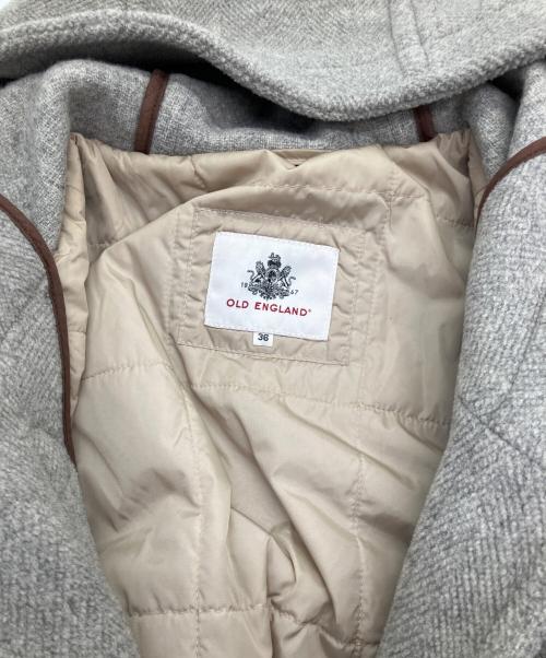 OLD ENGLAND（オールドイングランド）OLD ENGLAND (オールドイングランド) ダッフルコート グレー サイズ:36の古着・服飾アイテム