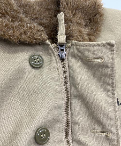 NAVY DEPARTMENT（ネイビーデパートメント）NAVY DEPARTMENT (ネイビーデパートメント) デッキジャケット カーキ サイズ:SIZE Sの古着・服飾アイテム