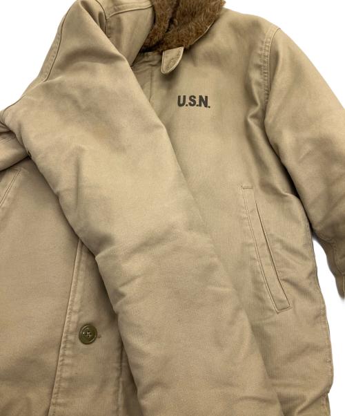 NAVY DEPARTMENT（ネイビーデパートメント）NAVY DEPARTMENT (ネイビーデパートメント) デッキジャケット カーキ サイズ:SIZE Sの古着・服飾アイテム
