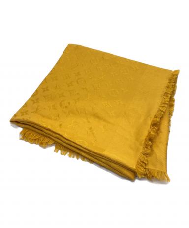 LOUIS VUITTON イエロー ストール 中古・古着通販】LOUIS VUITTON (ルイ ヴィトン) モノグラム ショール