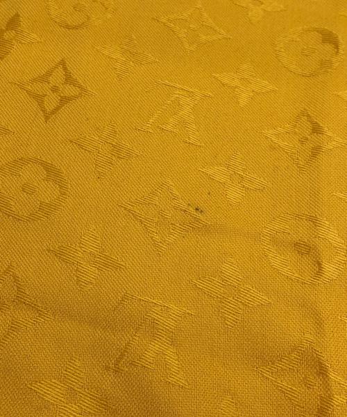LOUIS VUITTON（ルイ ヴィトン）LOUIS VUITTON (ルイ ヴィトン) モノグラム　ショール イエローの古着・服飾アイテム