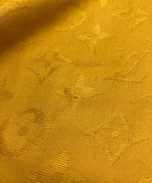 LOUIS VUITTON（ルイ ヴィトン）LOUIS VUITTON (ルイ ヴィトン) モノグラム　ショール イエローの古着・服飾アイテム