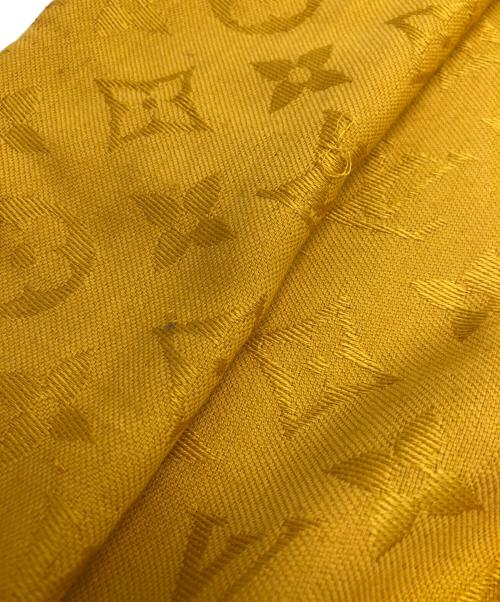 LOUIS VUITTON（ルイ ヴィトン）LOUIS VUITTON (ルイ ヴィトン) モノグラム　ショール イエローの古着・服飾アイテム