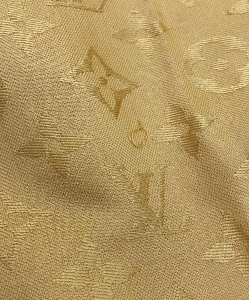 LOUIS VUITTON（ルイ ヴィトン）LOUIS VUITTON (ルイ ヴィトン) モノグラム　ショール イエローの古着・服飾アイテム