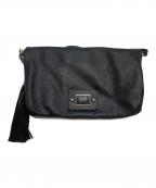 ANYA HINDMARCHアニヤ・ハインドマーチ）の古着「ショルダーバッグ」｜ブラック