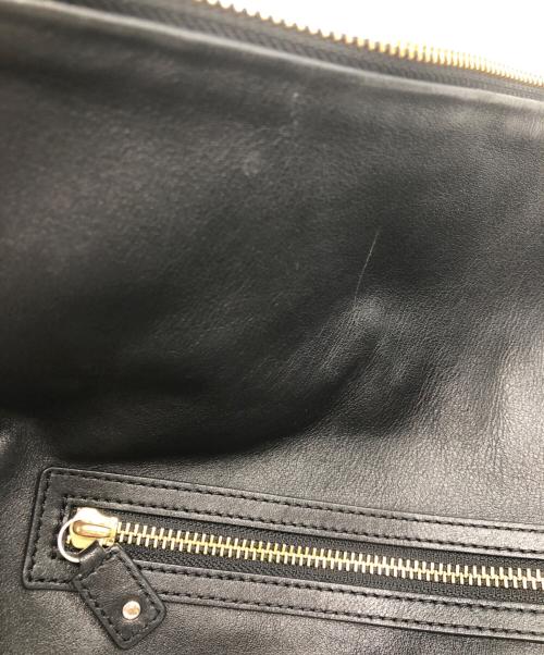 ANYA HINDMARCH（アニヤ・ハインドマーチ）ANYA HINDMARCH (アニヤ・ハインドマーチ) ショルダーバッグ ブラックの古着・服飾アイテム