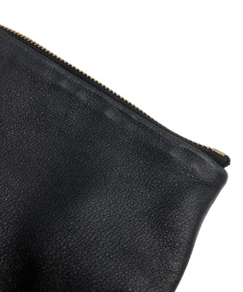 ANYA HINDMARCH（アニヤ・ハインドマーチ）ANYA HINDMARCH (アニヤ・ハインドマーチ) ショルダーバッグ ブラックの古着・服飾アイテム