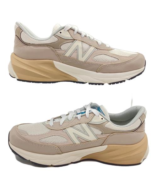 NEW BALANCE（ニューバランス）NEW BALANCE (ニューバランス) U990　スニーカー ベージュ×ホワイト サイズ:SIZE 28.5cmの古着・服飾アイテム