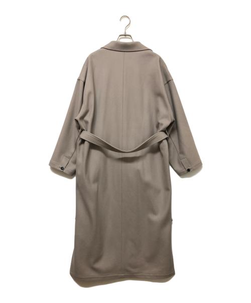 UNITED TOKYO（ユナイテッドトーキョー）UNITED TOKYO (ユナイテッドトーキョー) ウールベルテッドライトコート グレー サイズ:SIZE0の古着・服飾アイテム