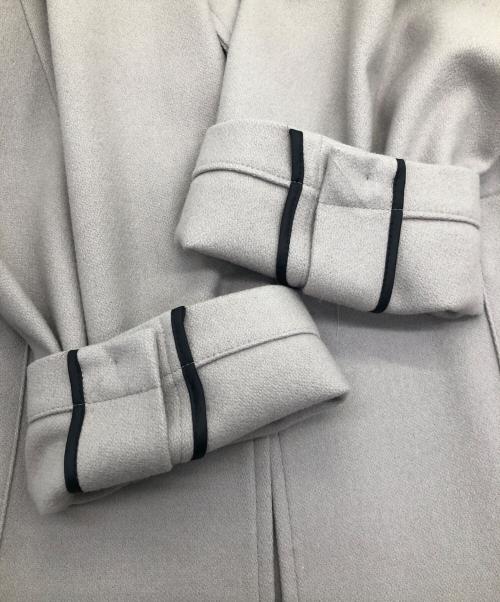 UNITED TOKYO（ユナイテッドトーキョー）UNITED TOKYO (ユナイテッドトーキョー) ウールベルテッドライトコート グレー サイズ:SIZE0の古着・服飾アイテム