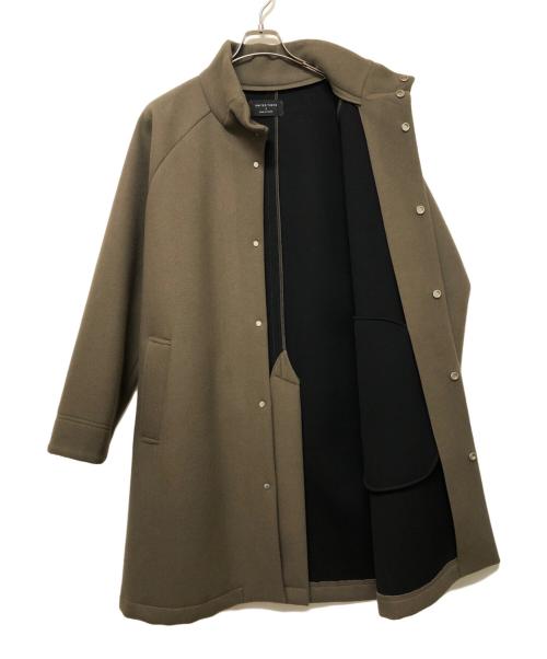 UNITED TOKYO（ユナイテッドトーキョー）UNITED TOKYO (ユナイテッドトーキョー) ボンディングメルトンスタンドカラーコート ブラウン サイズ:SIZE3の古着・服飾アイテム