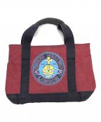 Vivienne Westwood manヴィヴィアン ウェストウッド マン）の古着「オーブプリントトートバッグ」｜レッド×ネイビー